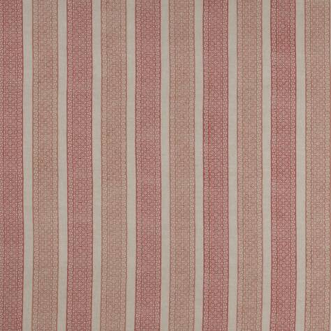 Jane Churchill Kingswood Fabrics Hester Fabric - Red - J0129-01