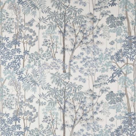 Jane Churchill Kingswood Fabrics Kingswood Fabric - Blue - J0132-03 - Image 1