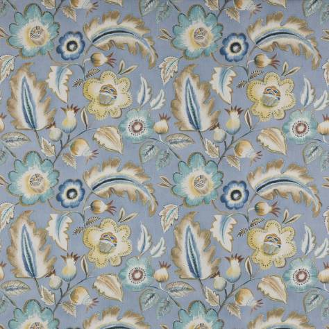 Jane Churchill Kingswood Fabrics Piper Fabric - Soft Blue - J0133-04 - Image 1