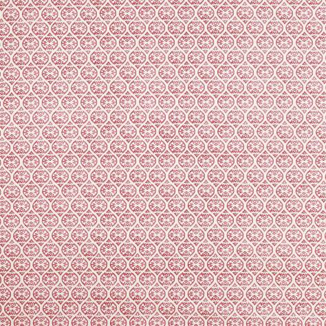 Jane Churchill Kip Fabrics Elphin Fabric - Red - J0096-04-p