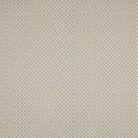 Jane Churchill Kip Fabrics Tassi Fabric - Yellow/Aqua - J0120-06-p - Image 1