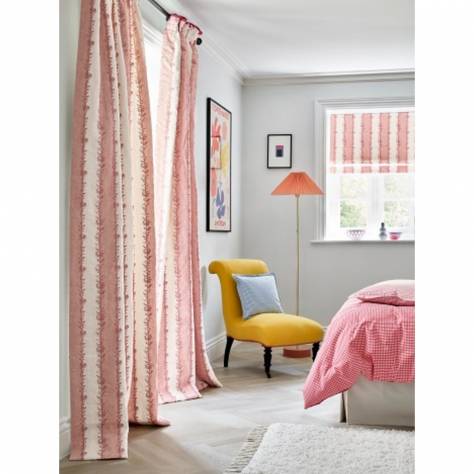 Jane Churchill Arlo Fabrics Arlo Fabric - Hot Pink - J0141-55 - Image 3