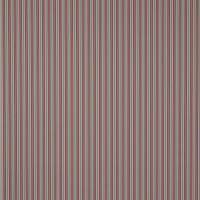 Heskin Stripe Fabric - Red