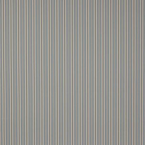 Jane Churchill Hartwell Fabrics Hartwell Stripe Fabric - Soft Blue - J0157-02 - Image 1