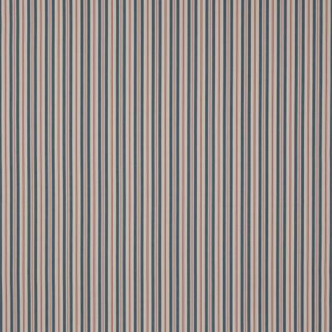 Jane Churchill Hartwell Fabrics Hartwell Stripe Fabric - Blue - J0157-04 - Image 1