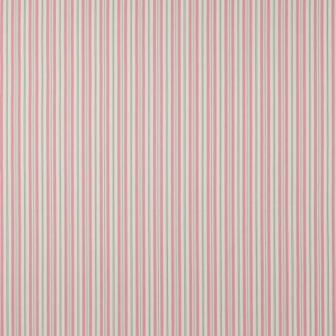 Jane Churchill Hartwell Fabrics Hartwell Stripe Fabric - Pink - J0157-08 - Image 1