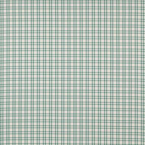 Jane Churchill Hartwell Fabrics Blake Check Fabric - Teal - J0159-01 - Image 1
