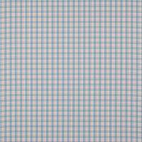 Barlow Check Fabric - Soft Blue/Red
