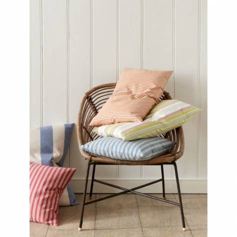 Jane Churchill Hartwell Fabrics Linhope Stripe Fabric - Hot Pink - J873F-10