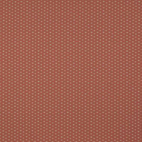 Jane Churchill Jasper Fabrics Raffi Fabric - Coral - J0162-04