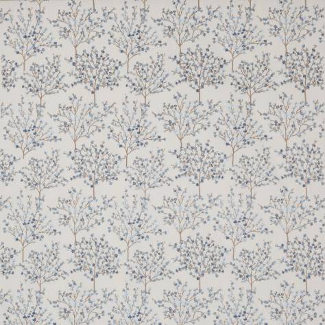 Jane Churchill Wildwood Fabrics Blossom Tree Fabric - Blue - J0142-02