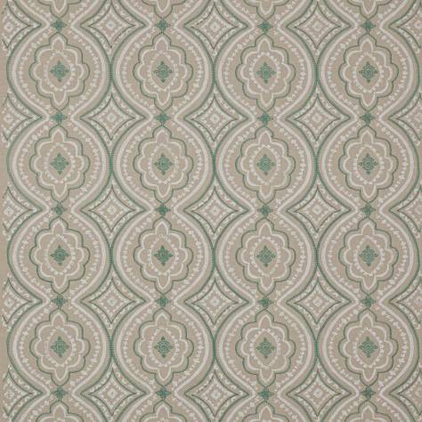 Jane Churchill Wildwood Fabrics Menara Fabric - Green - J0144-03 - Image 1