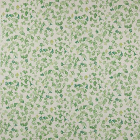 Jane Churchill Wildwood Fabrics Laurette Fabric - Green - J0149-05 - Image 1