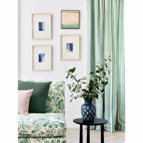 Jane Churchill Wildwood Fabrics Casidy Fabric - Green - J0150-02