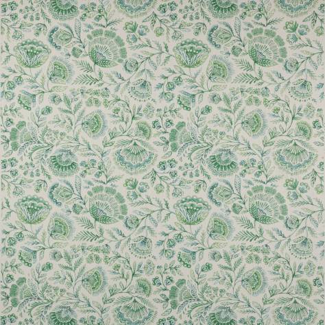 Jane Churchill Wildwood Fabrics Casidy Fabric - Green - J0150-02