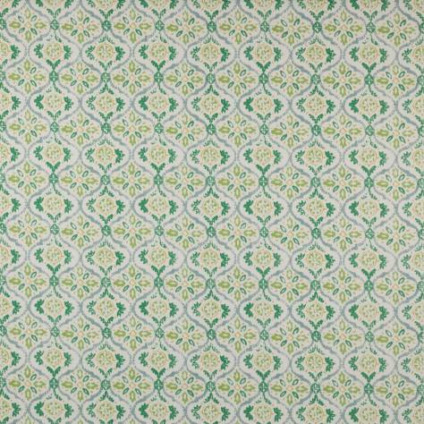 Jane Churchill Wildwood Fabrics Haven Fabric - Green - J0152-03