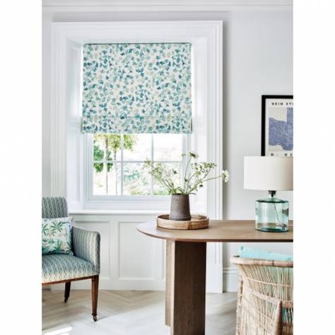 Jane Churchill Wildwood Fabrics Kira Fabric - Green/Blue - J0154-01 - Image 4