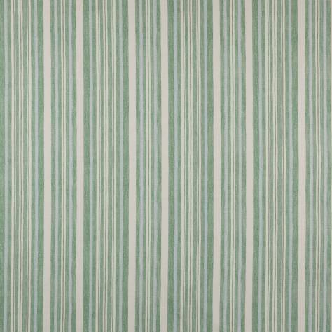 Jane Churchill Wildwood Fabrics Tulsi Stripe Fabric - Green - J0155-04 - Image 1