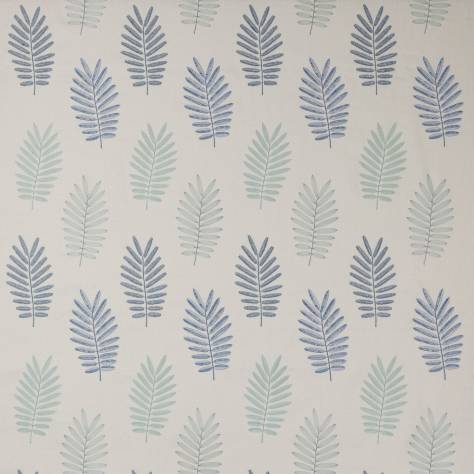 Jane Churchill Wildwood Fabrics Ferndown Fabric - Blue - J576F-02