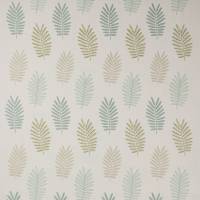 Ferndown Fabric - Aqua/Leaf