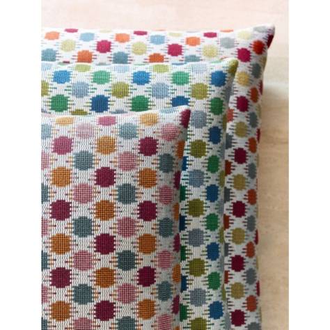 Jane Churchill Kaleido Fabrics Ellipse Fabric - Multi - J0172-01