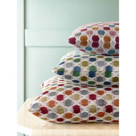 Jane Churchill Kaleido Fabrics Ellipse Fabric - Multi - J0172-01