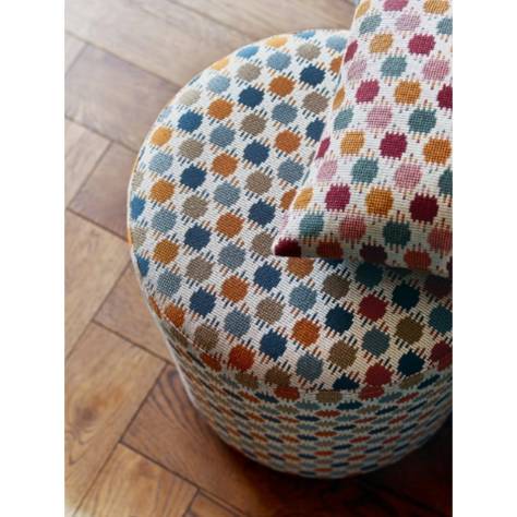Jane Churchill Kaleido Fabrics Ellipse Fabric - Multi - J0172-01 - Image 4