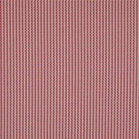 Jane Churchill Kaleido Fabrics Sirius Fabric - Red - J0173-05