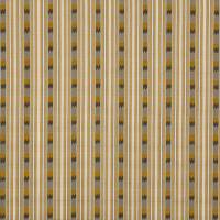 Kendra Stripe Fabric - Ochre/Charcoal