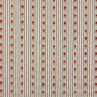 Kendra Stripe Fabric - Silver/Pink