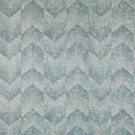 Jane Churchill Rousseau Fabrics Escher Fabric - Blue - J0167-02 - Image 1