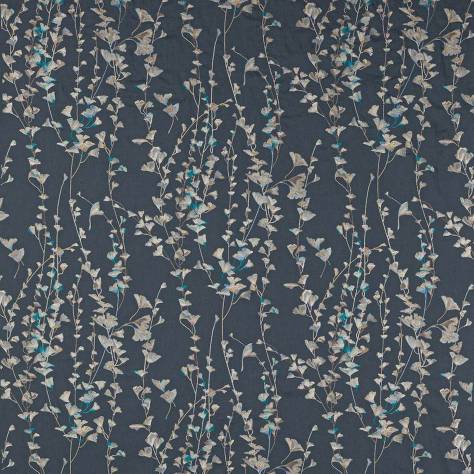 Jane Churchill Rousseau Fabrics Lila Fabric - Blue - J0170-01