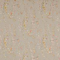Lila Fabric - Coral/Gold