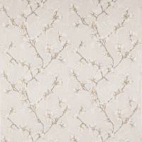 Snow Flower Fabric - Natural