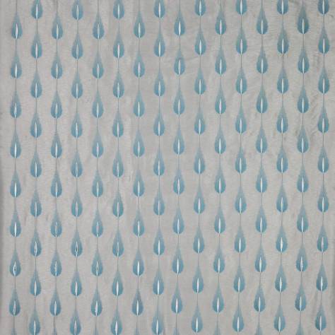 Jane Churchill Rousseau Fabrics Plato Fabric - Aqua - J765F-01