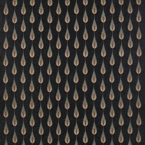 Jane Churchill Rousseau Fabrics Plato Fabric - Charcoal - J765F-04 - Image 1