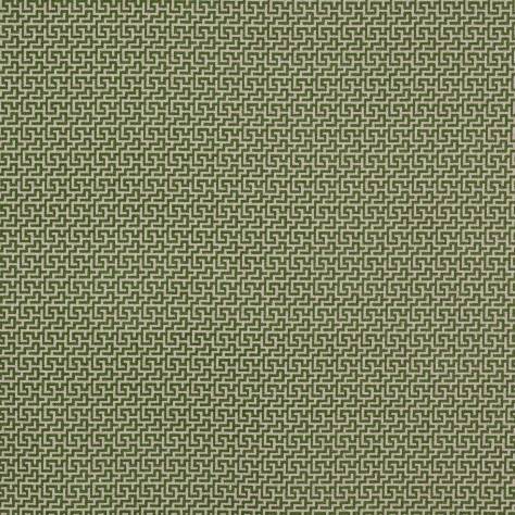Jane Churchill Roxam Fabrics Ely Fabric - Green - J0196-03 - Image 1