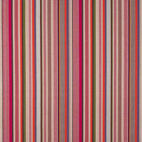 Jane Churchill Cabrera Stripes Fabrics Cabrera Stripe Fabric - Multi - J0182-01