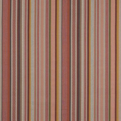 Jane Churchill Cabrera Stripes Fabrics Cabrera Stripe Fabric - Red - J0182-04 - Image 1