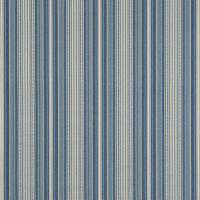 Seville Stripe Fabric - Indigo