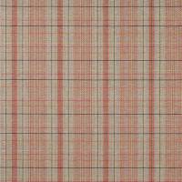 Oxana Check Fabric - Charcoal/Pink