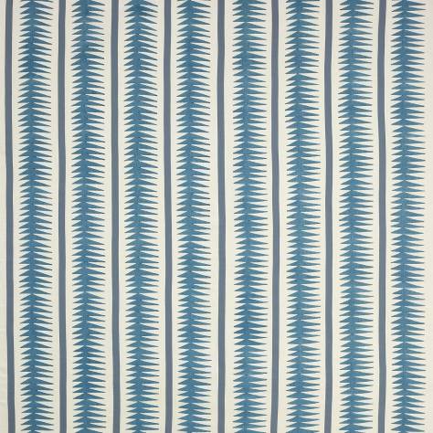 Jane Churchill Paradiso Fabrics Rae Fabric - Blue - J0101-01