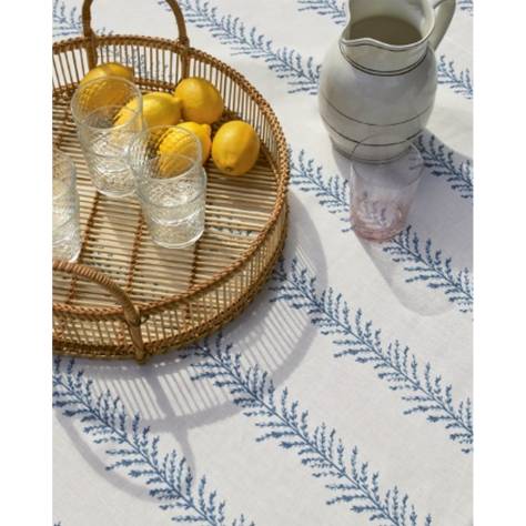 Jane Churchill Paradiso Fabrics Dorri Fabric - Blue - J0178-01 - Image 2