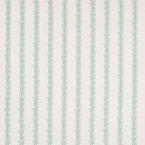 Jane Churchill Paradiso Fabrics Dorri Fabric - Teal - J0178-04 - Image 1