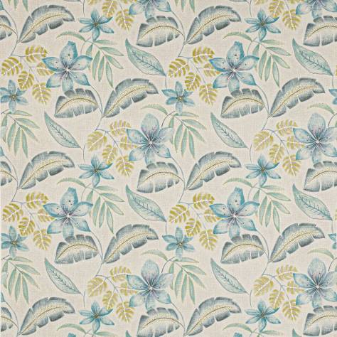 Jane Churchill Paradiso Fabrics Sunara Fabric - Blue - J0198-02 - Image 1