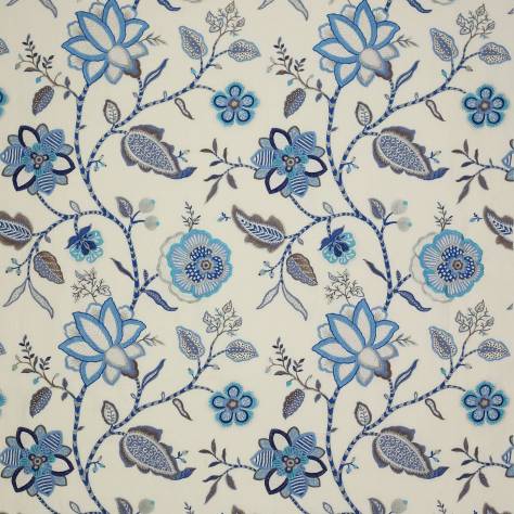 Jane Churchill Paradiso Fabrics Havana Fabric - Blue - J751F-05 - Image 1