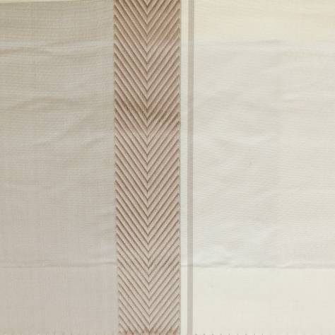 Colefax & Fowler  Landor Fabrics Pascale Stripe Fabric - Stone - F4138/03 - Image 1