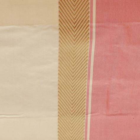 Colefax & Fowler  Landor Fabrics Pascale Stripe Fabric - Red - F4138/04