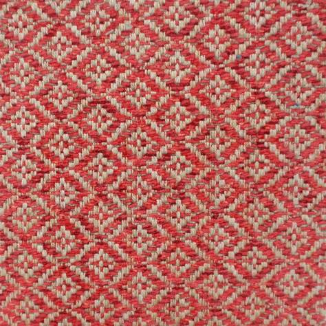 Colefax & Fowler  Millbrook Fabrics Kelston Fabric - Red - F4222/05