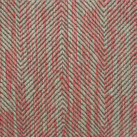 Colefax & Fowler  Millbrook Fabrics Pennard Fabric - Pale Red - F4233/02